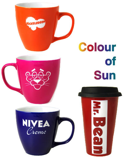Colour of Sun Werbebecher
